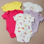 Lot de 5 body manches courtes