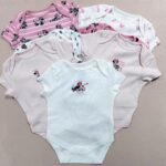 Lot de 7 body manches courtes